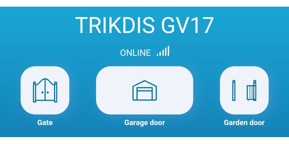 A GV17 kapuautomatizáló eszköz használható a Protegus 2-vel