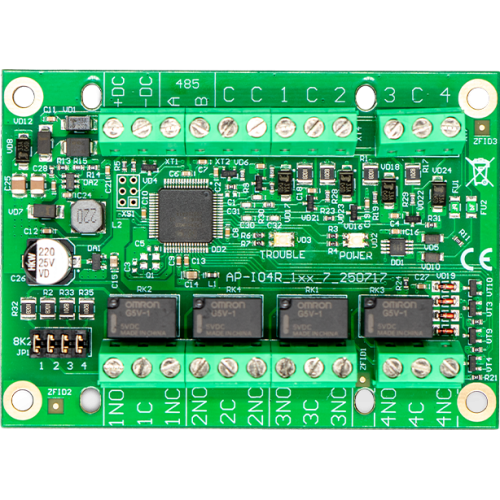 Trikdis IO4R (IO-4R) – GATOR I/O bővítő modul (4 bemenet / 4 relé) trikdis io4r (io-4r) – gator i/o bővítő modul (4 bemenet / 4 relé) io4r 37