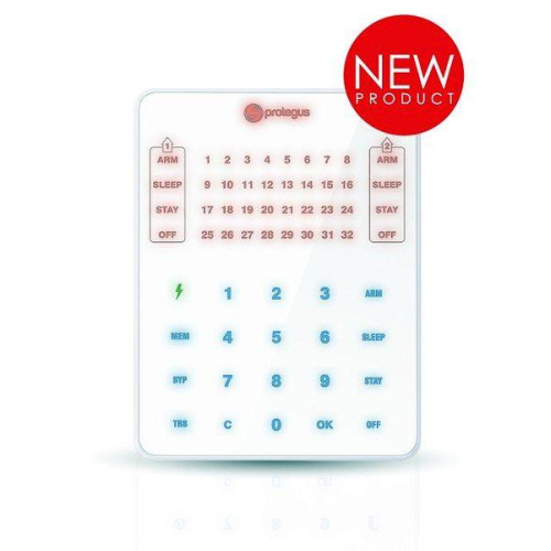 trikdis sk232led fehér érintő kezelő kezelő sk232led 37