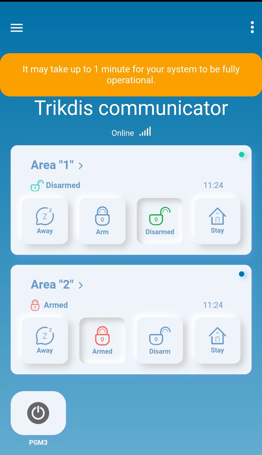 Várj, amíg eltűnik a sárga csík